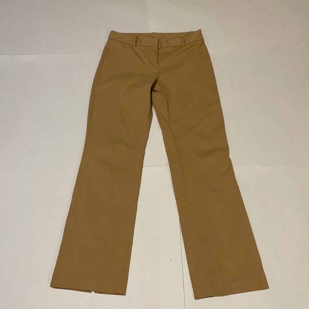 Express Tan Flared Trousers
